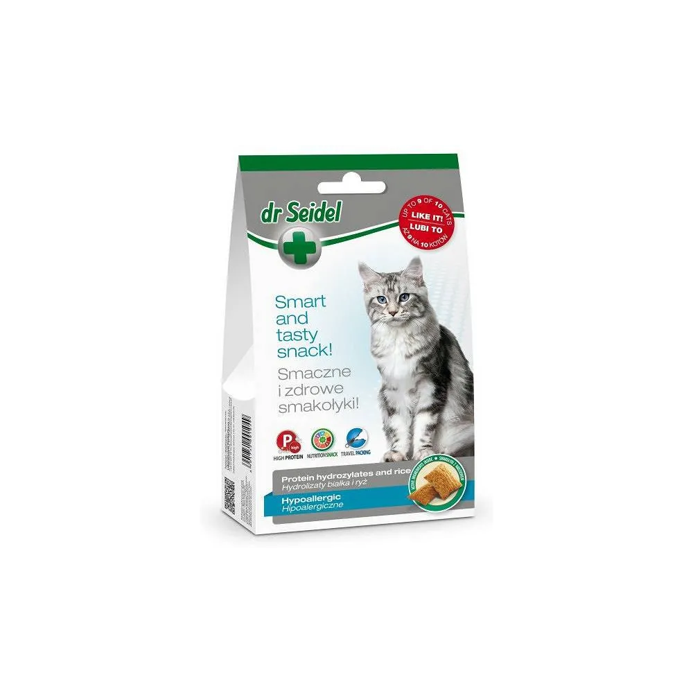 Smakołyki Dr Seidel Kot Hipoalergiczne    50G