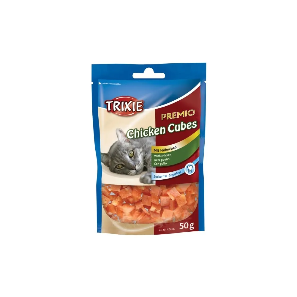Tx-42706 Premio Kot Cubes Kurczak 50G  /12