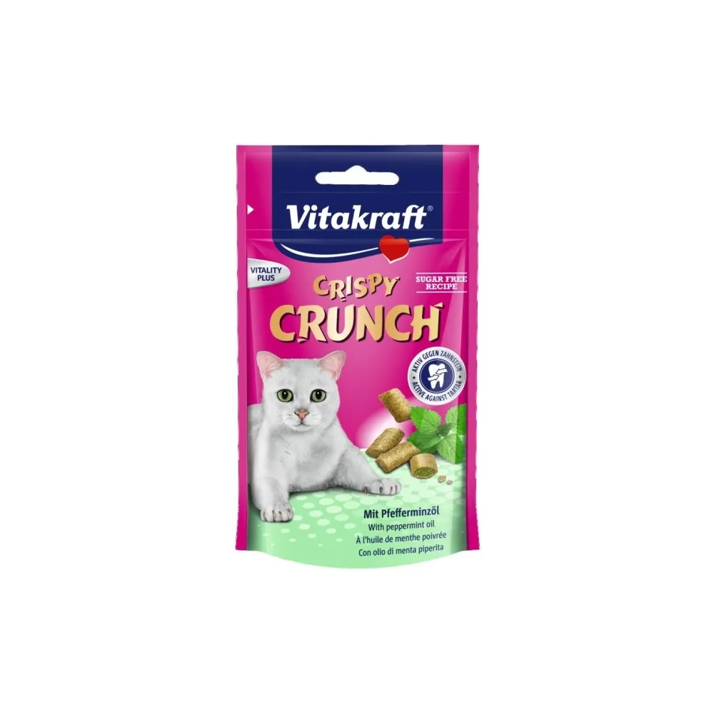 Vitakraft Kot 60G Crispy Crunch Dental    Mięta /8