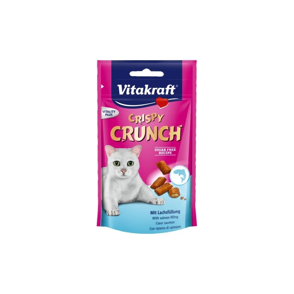 Vitakraft Kot 60G Crispy Crunch Łosoś /8