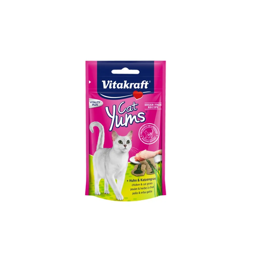 Vitakraft Kot 40G Yums Kura Z Kocią  Trawą /9