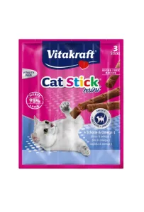 Vitakraft Kot Stick Mini Flądra/Omega3    3 Szt. /20