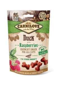 Carnilove Kot Snack Crunch Duck &  Raspberries 50G /10
