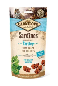 Carnilove Kot Snack Soft Sardine & Parsley 50G /12