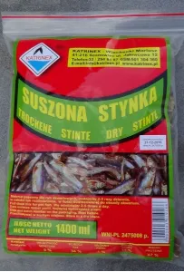 Katrinex Stynka Suszona 1400 ml – naturalny pokarm dla żółwi, dużych ryb i terrarystyki