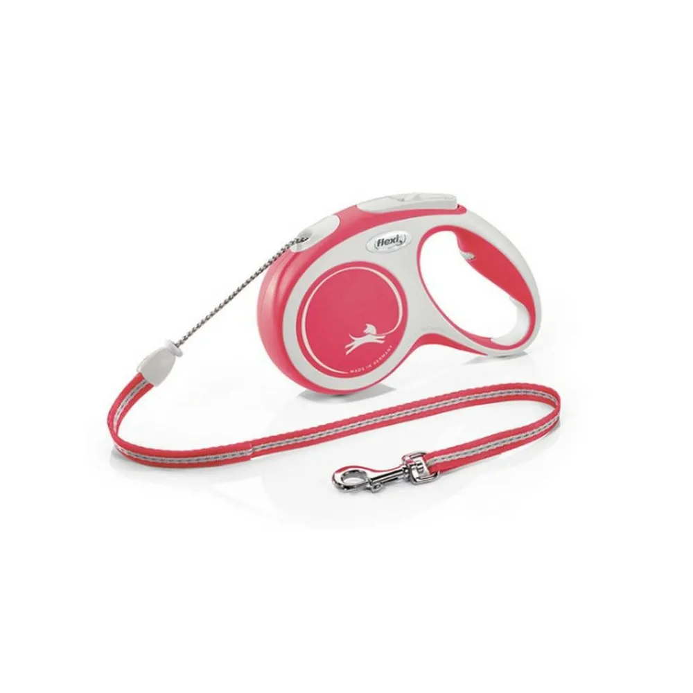 Flexi New Comfort Taśma S 5M/15Kg         Czerwona