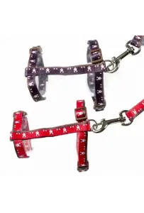 Duvo+ Szelki Dla Królika "Rabbit Face" 25-45Cm/10Mm - 120Cm/10Mm   11926