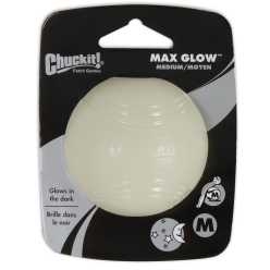 Chuckit! Max Glow Ball Świecąca Piłka dla Psa Medium 6.5cm | KonikPolny