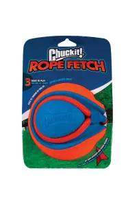 Piłka z Linką dla Psa Rope Fetch 14 cm – Szarpanie, Kopanie, Rzucanie