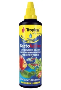 Butelka 100ml preparatu z żywymi kulturami bakterii do akwarium Tropical Bacto-Active - sklep zoologiczny Konikpolny.pl