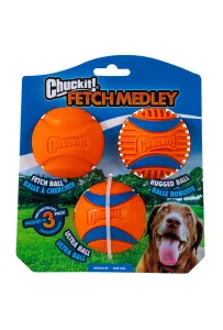Zestaw Piłek Chuckit Fetch Medley Medium III 3Pak 6,5 cm – Dla Psa