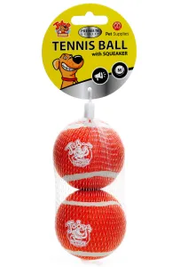 Tennis Ball With Squeaker 2Pak Medium