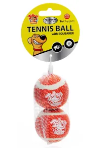 Tennis Ball With Squeaker 2Pak Small