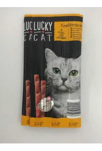 Lucky Cat Kabanos Drób, Wątróbka, Kocia  Trawa, 10Szt./50G