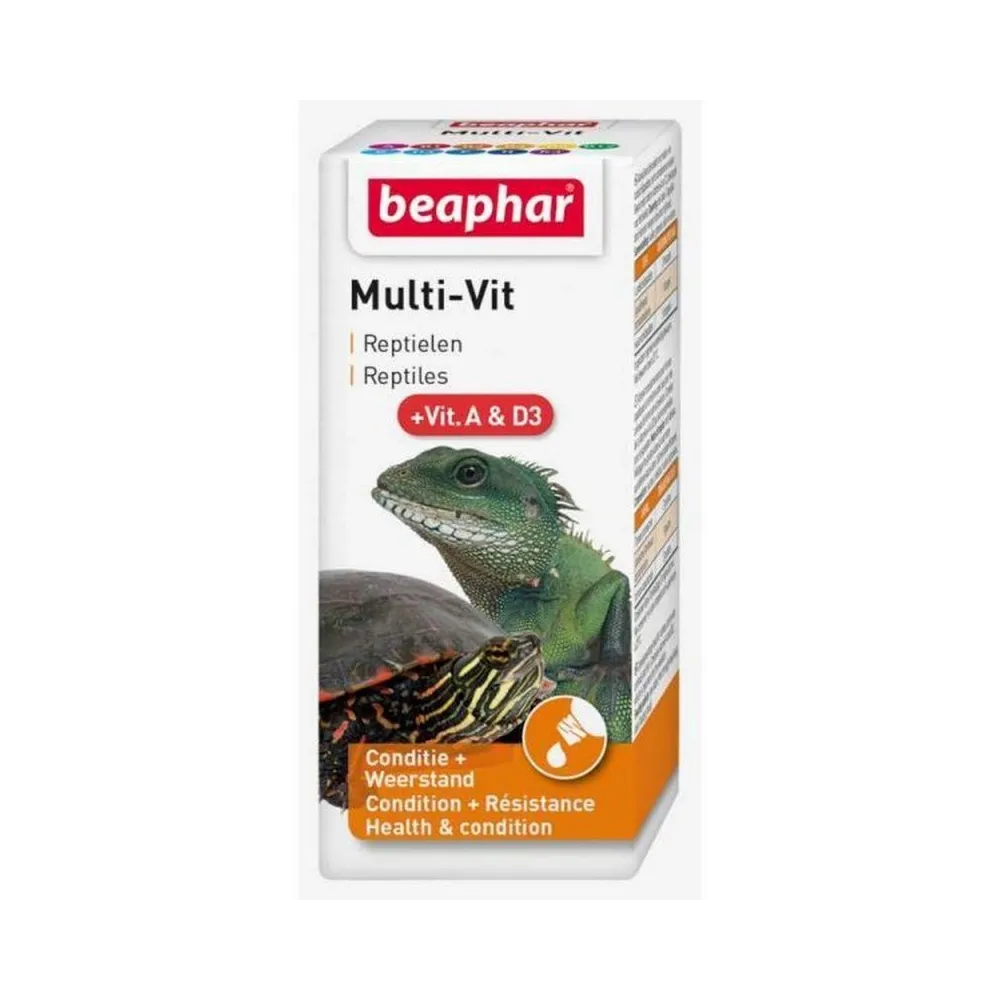 Beaphar Turtle Vitamin Wit. Dla Gadów