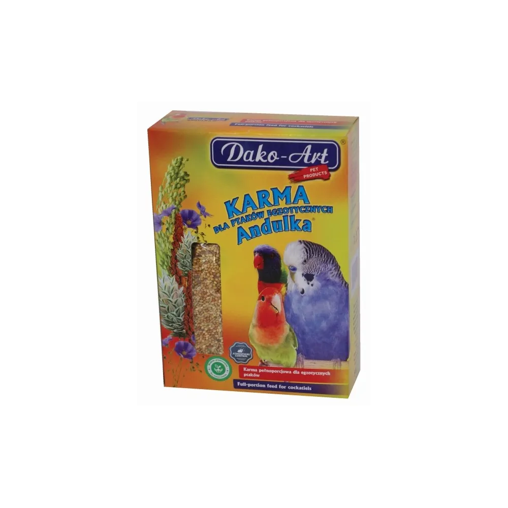 Dako-Art 500G Andulka Karma Dla Egzotycz