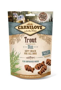 Carnilove Pies Snack Soft Trout &  Dill 200G /10