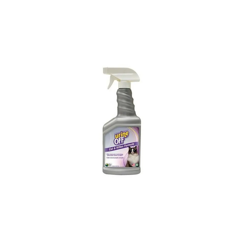 Urine Off Kot 500ml - Spray Usuwający Plamy i Zapach Moczu