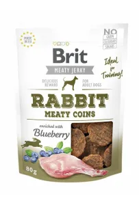 Brit Pies 80G Snack Jerky Rabbit  Coins