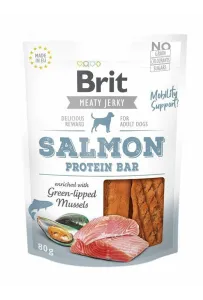 Brit Pies 80G Snack Jerky Salmon Protein  Bar