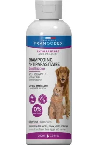 Francodex Szampon Przeciw Pasożytom Pies  I Kot Z Dimetykonem 200Ml
