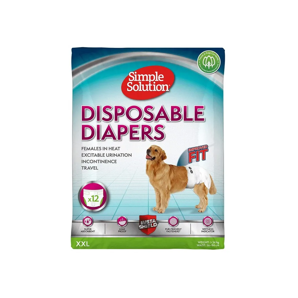 Simple Solution Pieluchy Suka Xxl Jednoraz. 12Szt