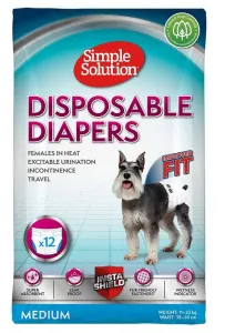 Simple Solution Pieluchy Suka M Jednorazowe 12Szt