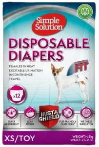 Simple Solution Pieluchy Suka Xs Jednorazowe 12Szt
