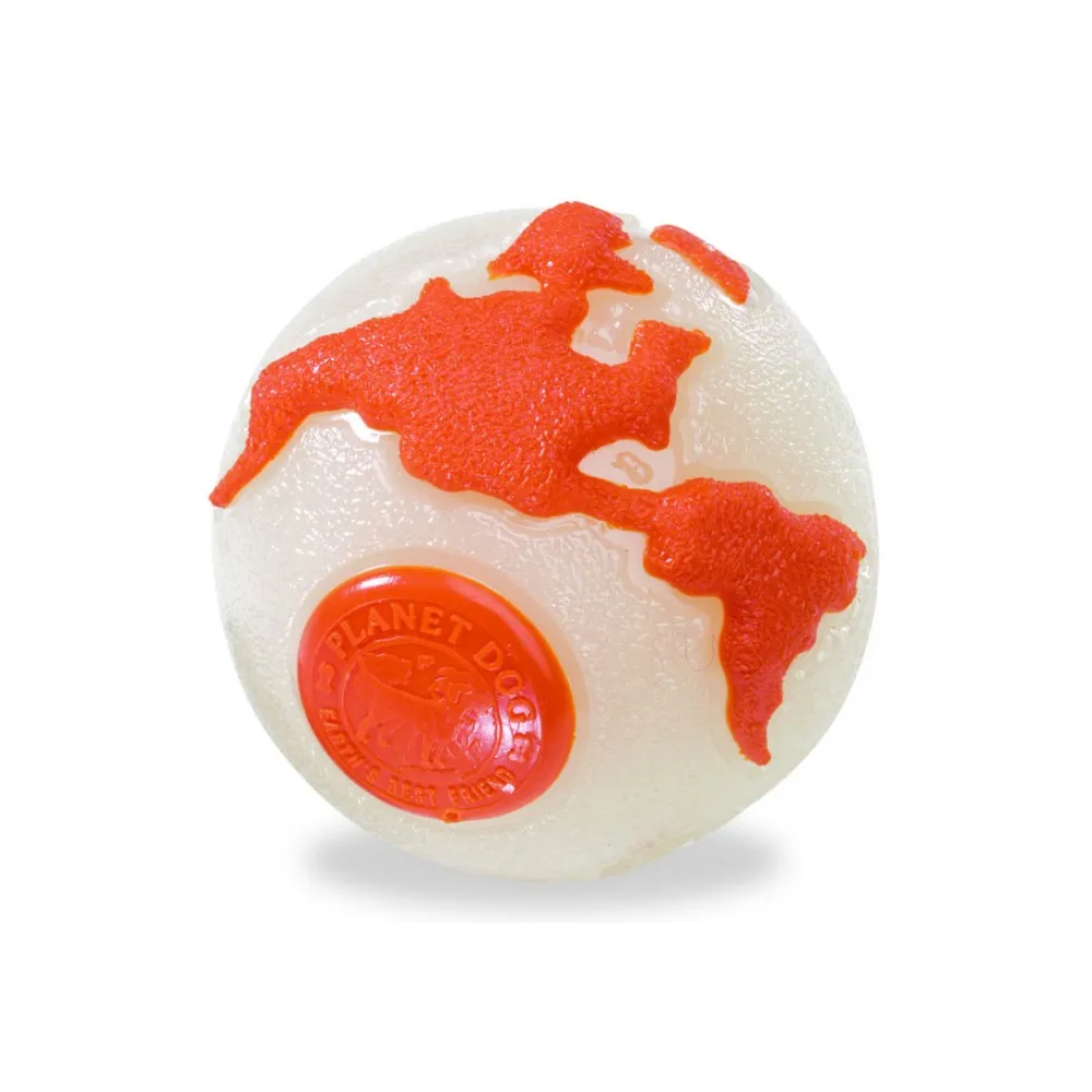 Planet Dog Orbee Ball Beż/Pom M