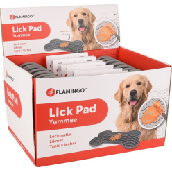 Flamingo Lick Pad Mata Antystresowa L 29Cm Szara
