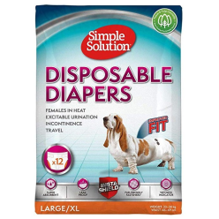 Simple Solution Pieluchy Suka L/Xl Jednoraz. 12Szt