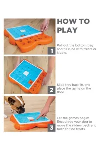 Gra Nina Ottosson Dog Challenge Slider 6P