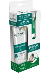 Vet's Best Dental Żel+Szczoteczka Zestaw