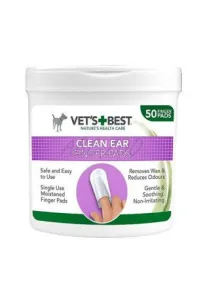 Vet's Best Czyściki Do Uszu Napalcowe 50Szt