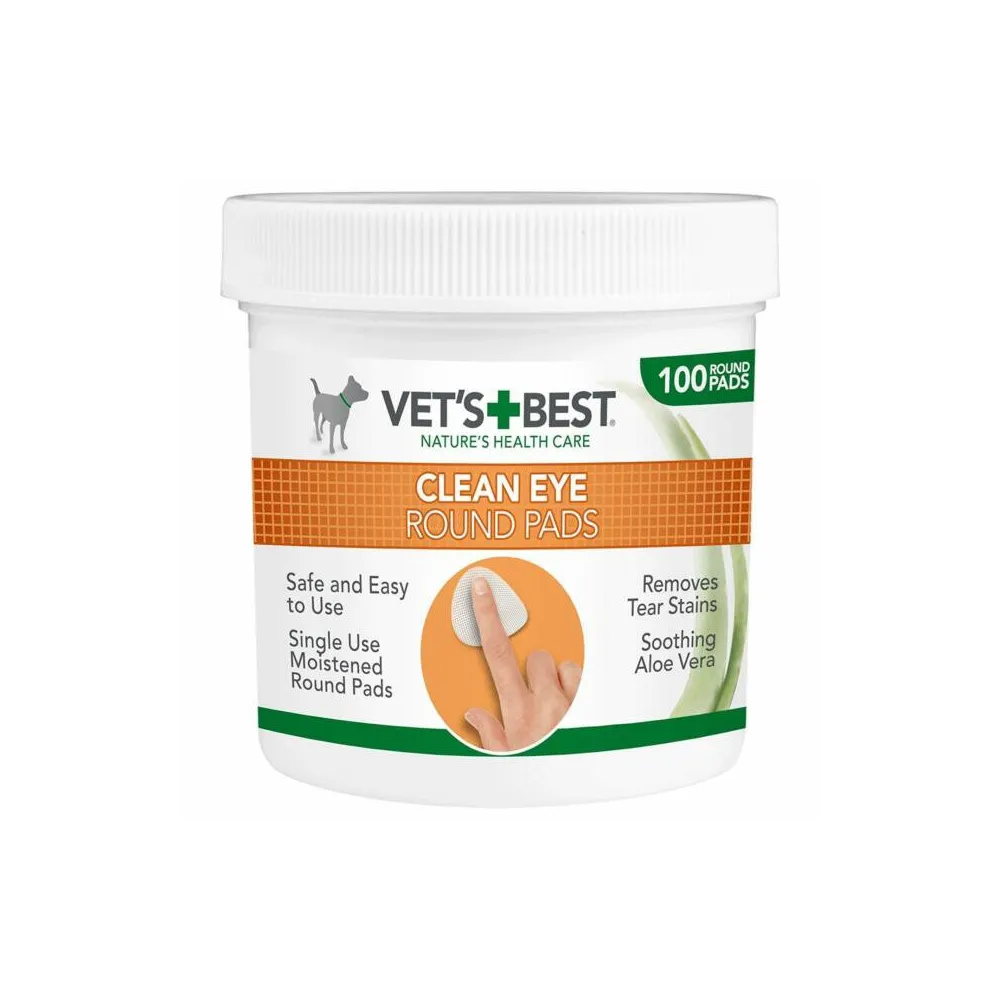 Vet's Best Czyściki Do Oczu Napalcowe 100Szt