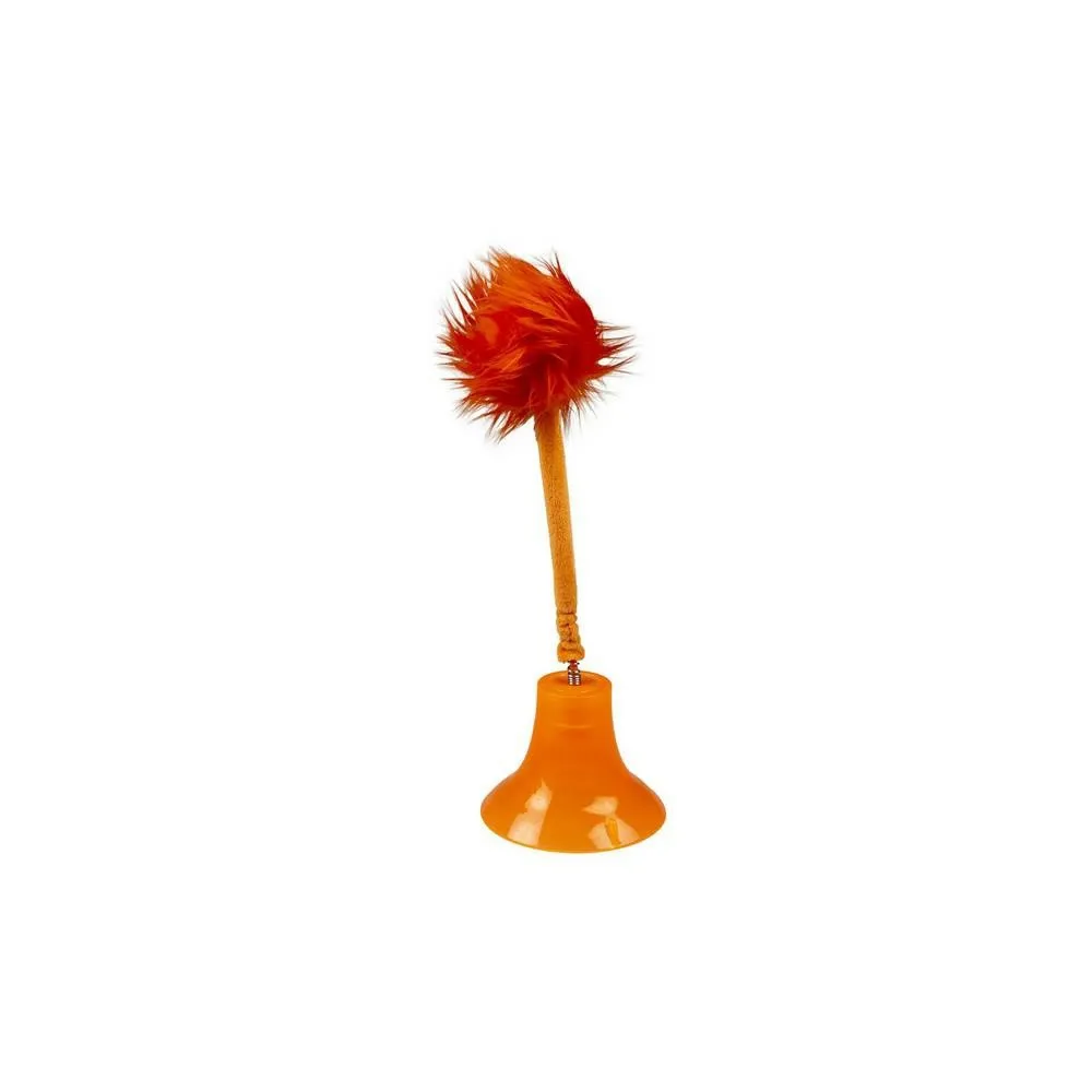 Duvo+ Zab. Kot Pompon Na Przyssawce  Orange 31,5X10,3X10,3Cm   12429