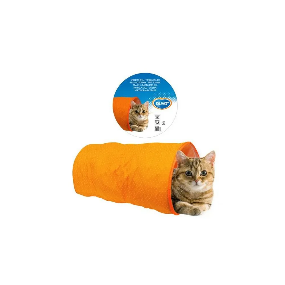 Duvo+ Tunel Dla Kota Nylonowy 50X25X25Cm 1717035