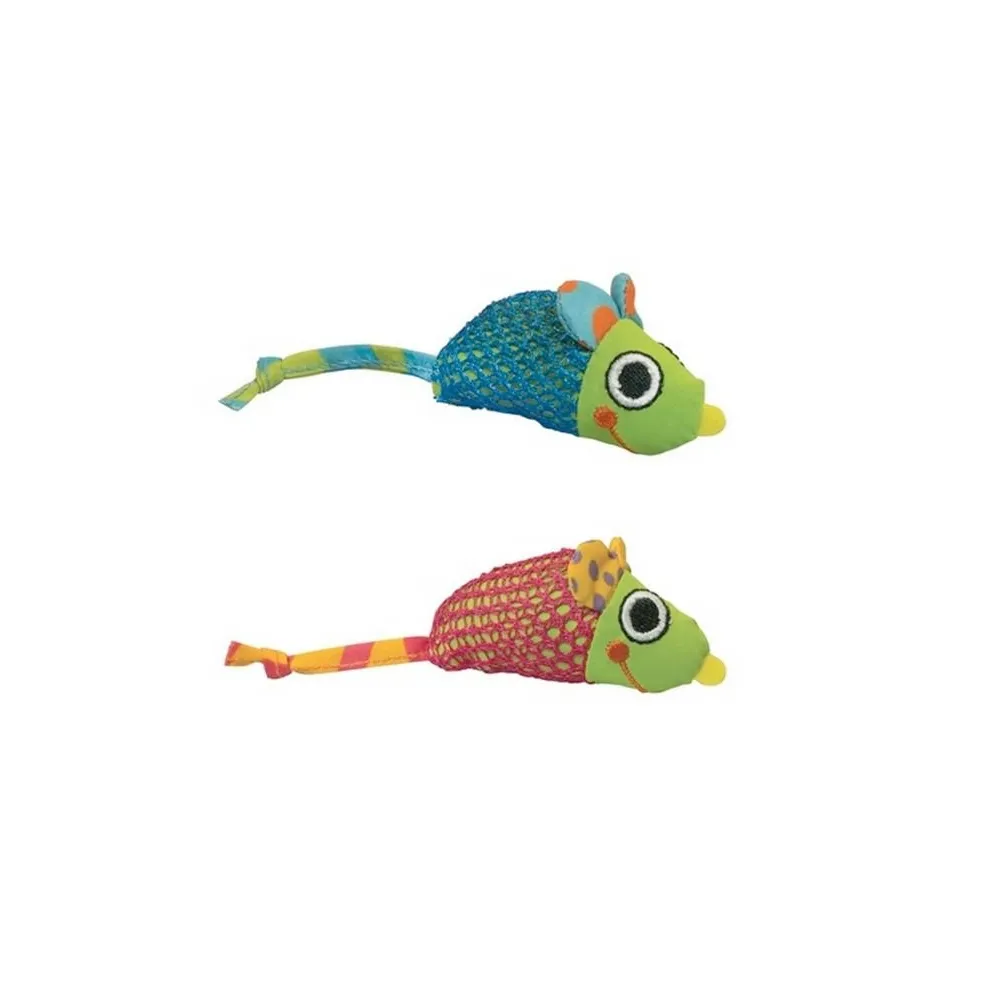 Petstages Zab. Kot Pluszowe Myszki 2Szt Z Kocimiętką  Ps327
