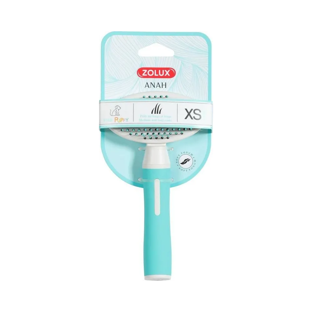 Zolux Anah Miękka Szczotka Dla Szczeniąt (Samoczyszcząca) 470846