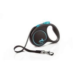 Flexi Design S 5M/15Kg Taśma  Niebieska