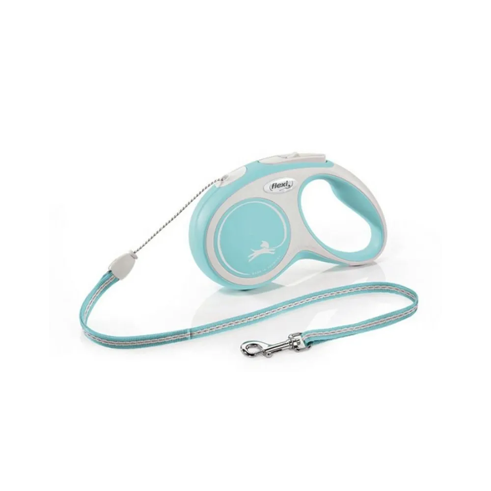 Flexi New Comfort Linka M 5M/20Kg Błękit