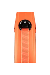 Flexi Xtreme L Taśma 5M Czarna/Pomarańcz 65Kg