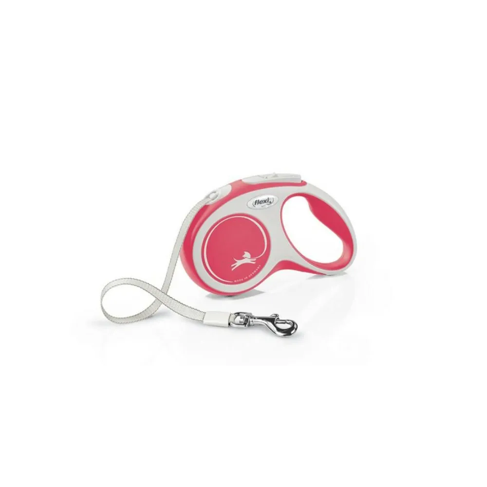 Flexi New Comfort Taśma M 5M/25Kg         Czerwona