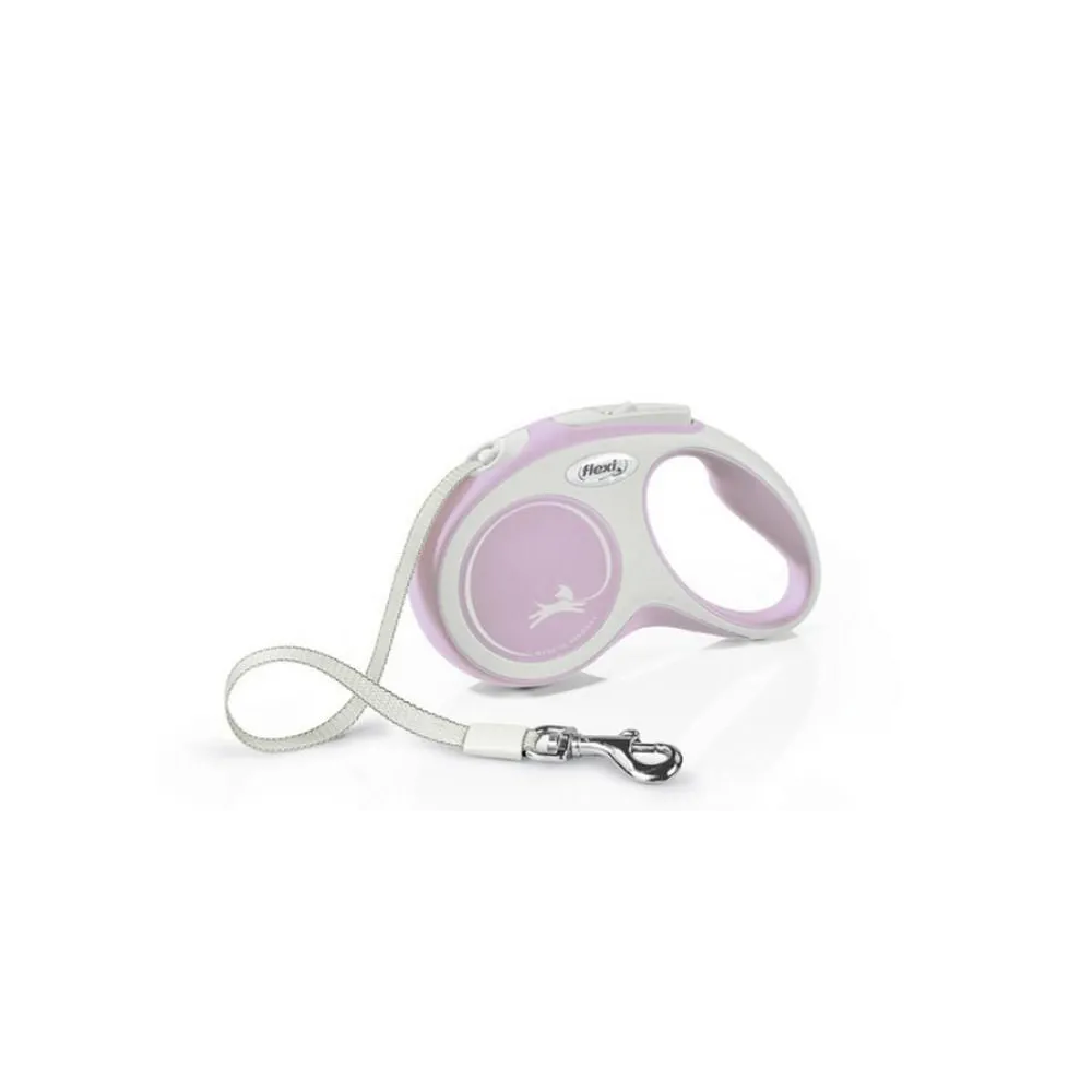 Flexi New Comfort Taśma S 5M/15Kg Różowa