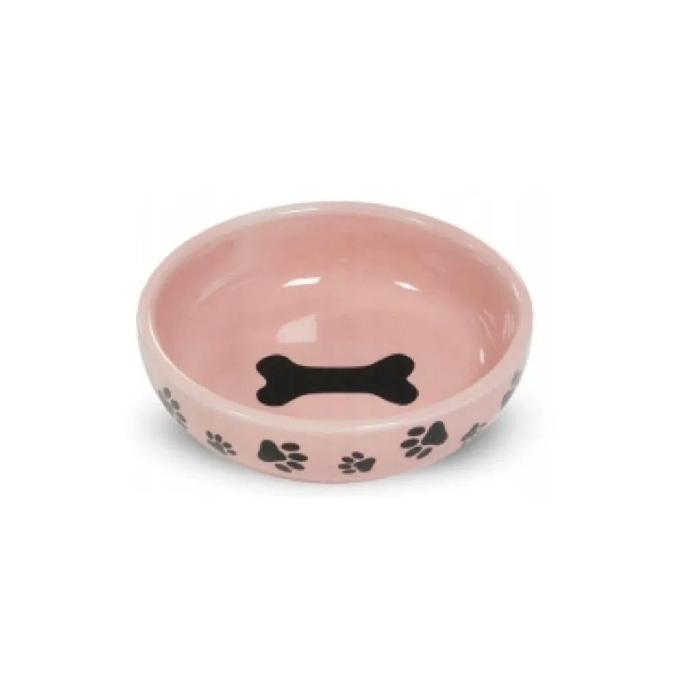 Yarro Miska Ceramiczna Dla Psa Łapki      14X4,5Cm  Y2725