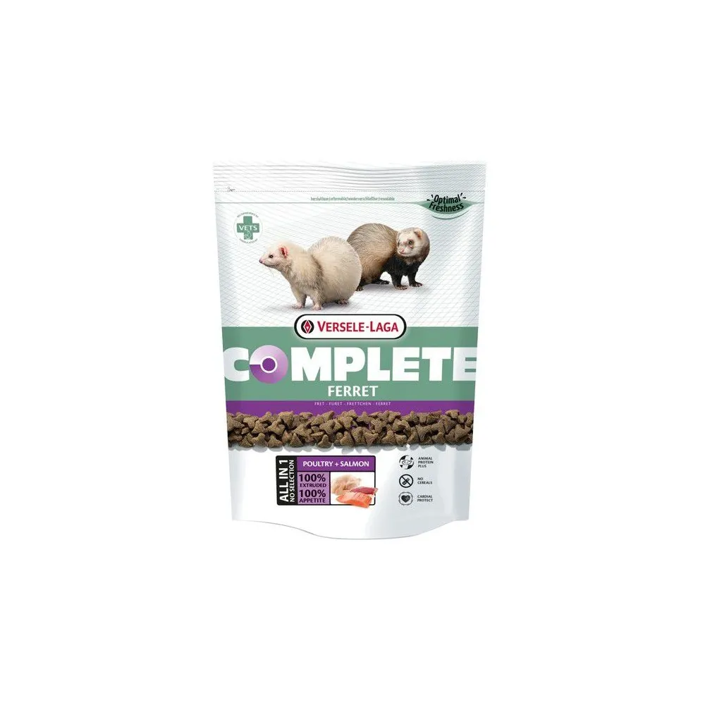 Versele-Laga Complete Ferret 750g – bezzbożowa, ekstrudowana karma dla fretek