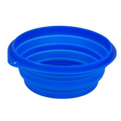 Flamingo Miska Podróżna Silik. Niebieska 500Ml