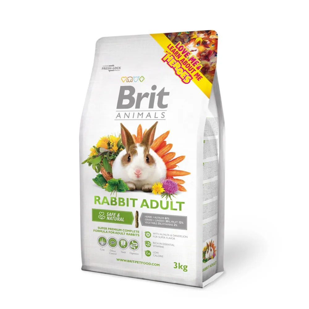 Brit Animals 3Kg Królik Complete      /3