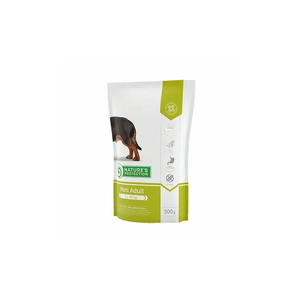 Natures Protection Pies  500G  Mini       Adult Small Breeds       /10