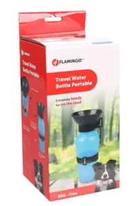 Flamingo Bidon Z Czarnym Podajnikiem Wody